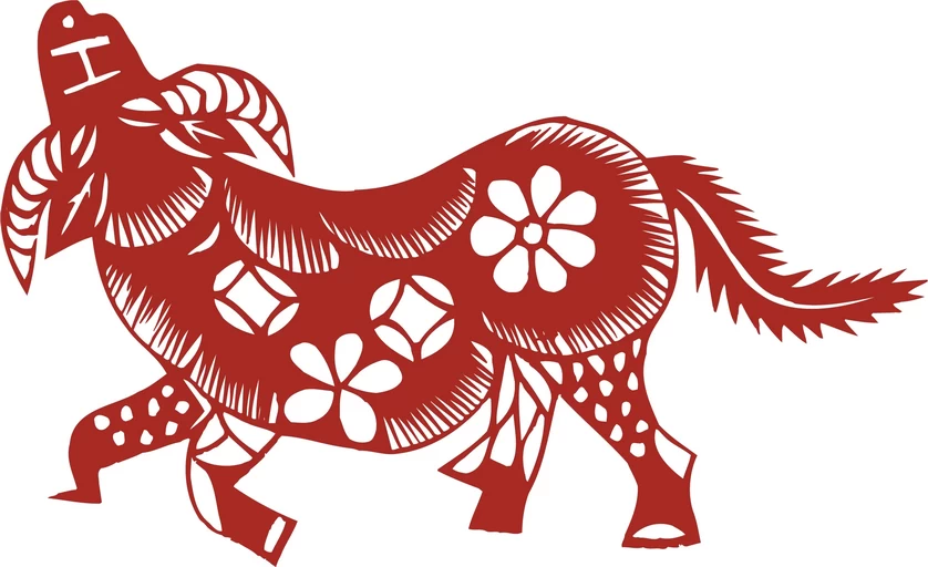 中国风中式传统喜庆民俗人物动物窗花剪纸插画边框AI矢量PNG素材【480】